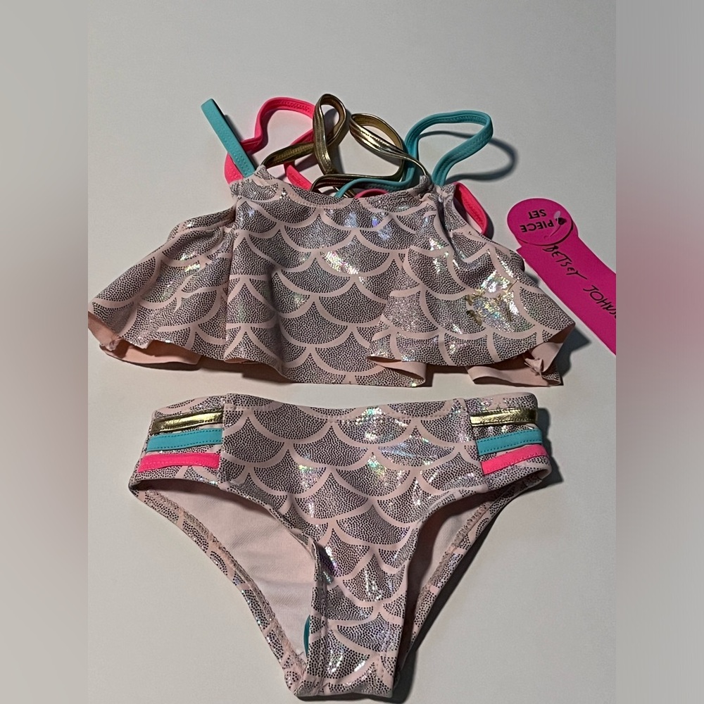 Betsy Johnson baby girl mermaid swimsuit